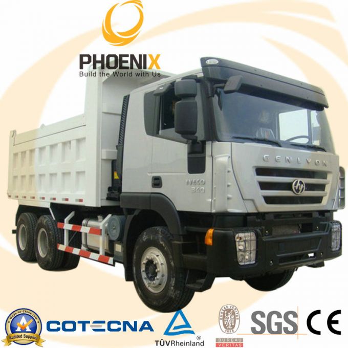 6X4 340HP Saic Iveco Hongyan Genlyon Dump Truck (CQ3254HTG364) 