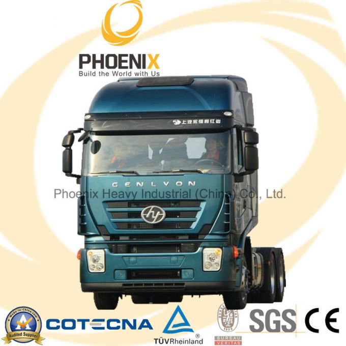 390HP 6X4 C100 Hongyan Iveco Tractor Truck with Iveco Technology 