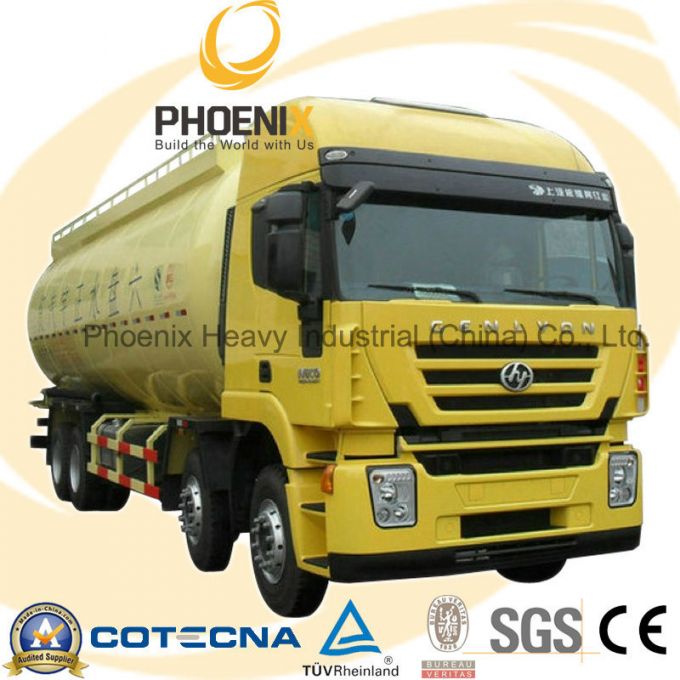 8X4 350HP Hongyan Iveco Genlyon Fuel Tanker Truck 