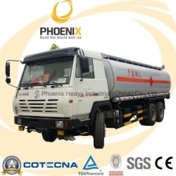 Shacman 6X4 300HP 25cbm Fuel Tank Truck with Weichai Engine