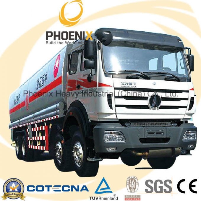 8X4 30m3 Beiben North Benz Tank Truck for Fuel Transportation 