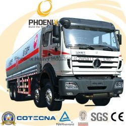 8X4 30m3 Beiben North Benz Tank Truck for Fuel Transportation