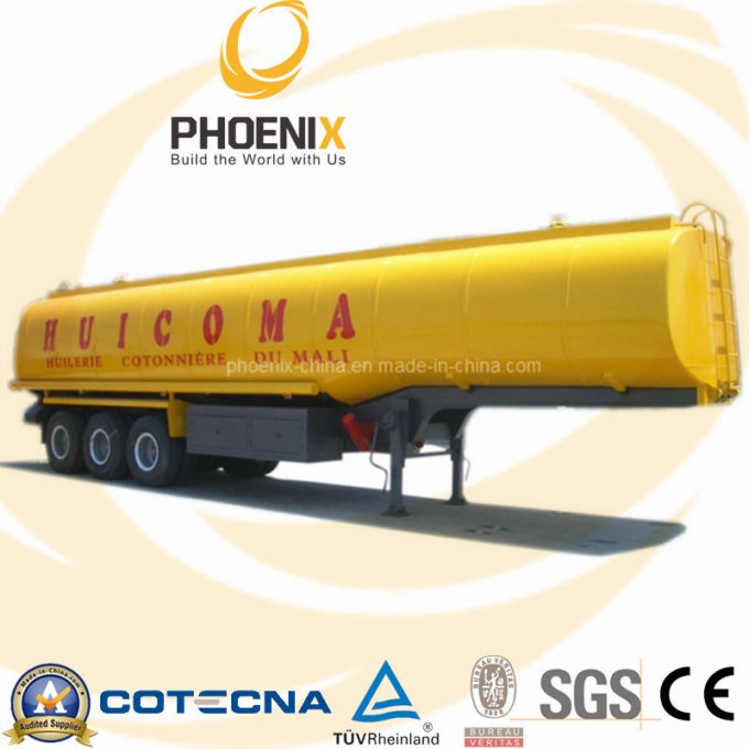 50000L Crude Oil Tanker Semi Trailer 