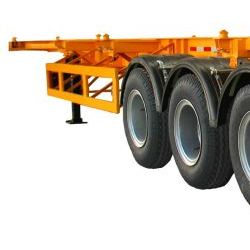 40feet Skeletal Container Semi Trailer 3 Axles