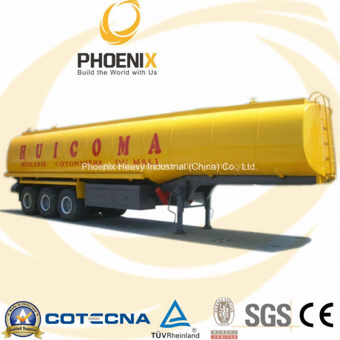 China Best Fuel Tanker Semi Trailer 50000L 