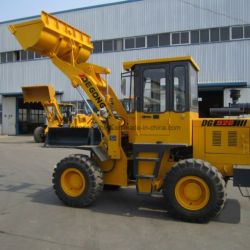 Degong 2tons Wheel Loader with 1m3 Bucket Capacity Low Price