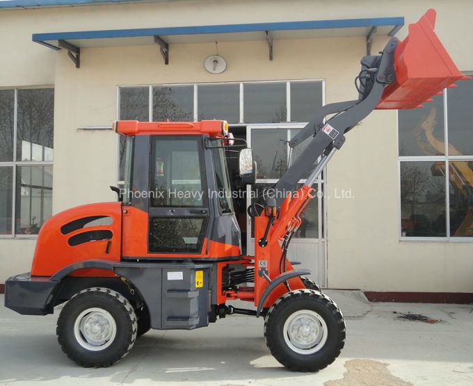 Low Price 1 Ton Mini Wheel Loader with CE 