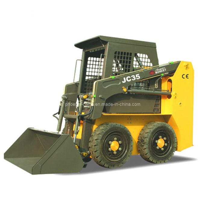 Skid Steer Loader with CE Similar Mini Bobcat with Perkins Engine 