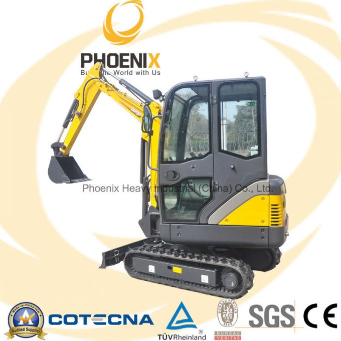 1.8ton CE Hydraulic Crawler Mini Excavator with Original Perkins Engine 