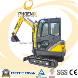 1.8ton CE Hydraulic Crawler Mini Excavator with Original Perkins Engine