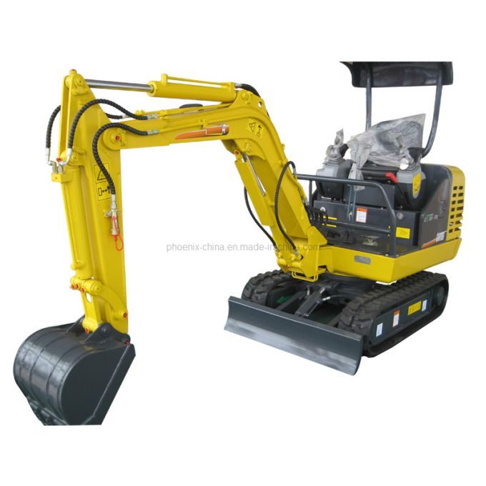 China Best 1.8ton Mini Excavator by CE Without Cabin 