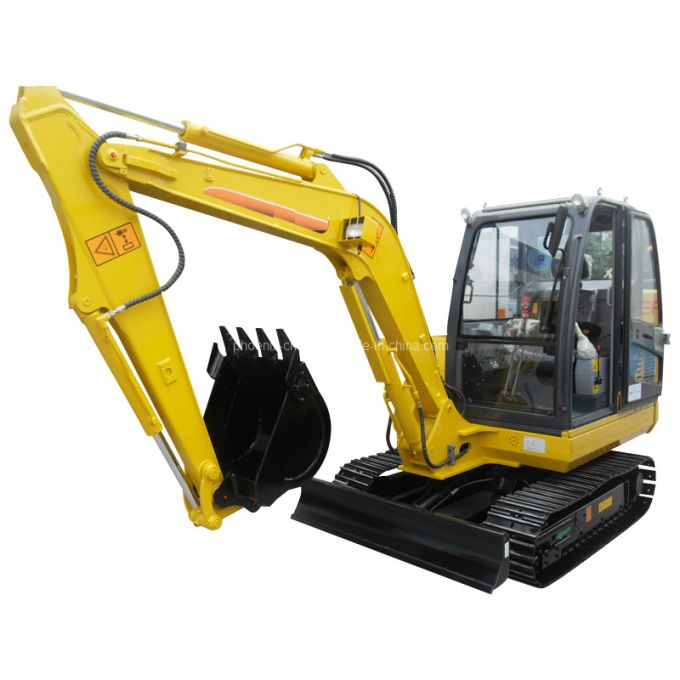 4ton Rubber Track Mini Excavator Yanmar Engine with CE 