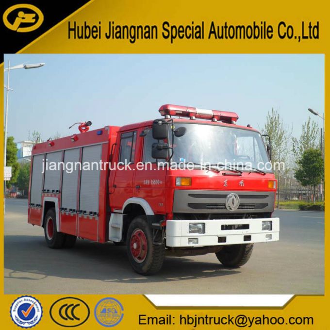 Dongfeng 6 Ton Water Tank Fire Truck 