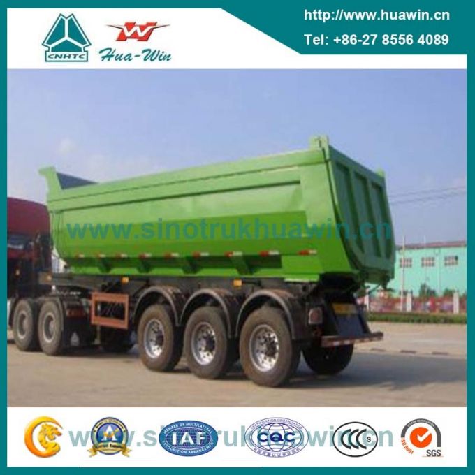 Three Axle Dump Semi Trailer 