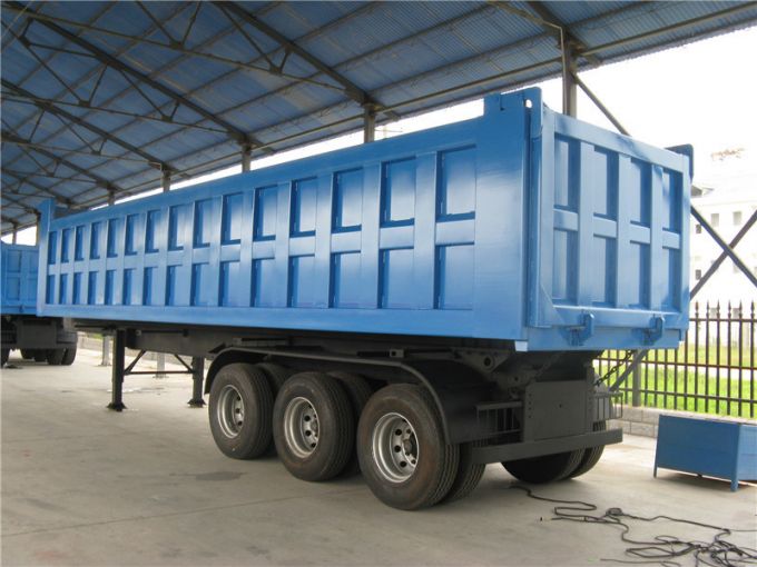 Hyva Lifting Tipper Trailer 