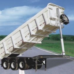 Sinotruk 3 Axle Front Tipping Dump Semi Trailer