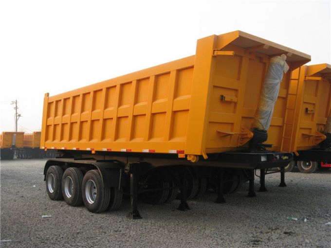 3 Axle Heavy Duty Tipping Semi Trailers 