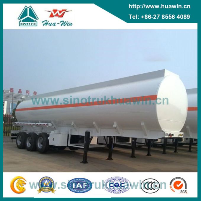 Sinotruk Huawin 38 Cbm Fuel Tank Semi Trailer 