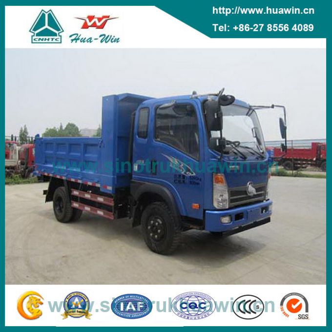 Cdw Engine Yn4100qb-2 5 Ton Light Duty Tipper Truck 