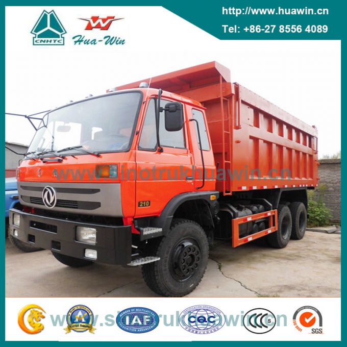 Dongfeng 7-10tons Payload 6*4 Tipper Truck 240HP 