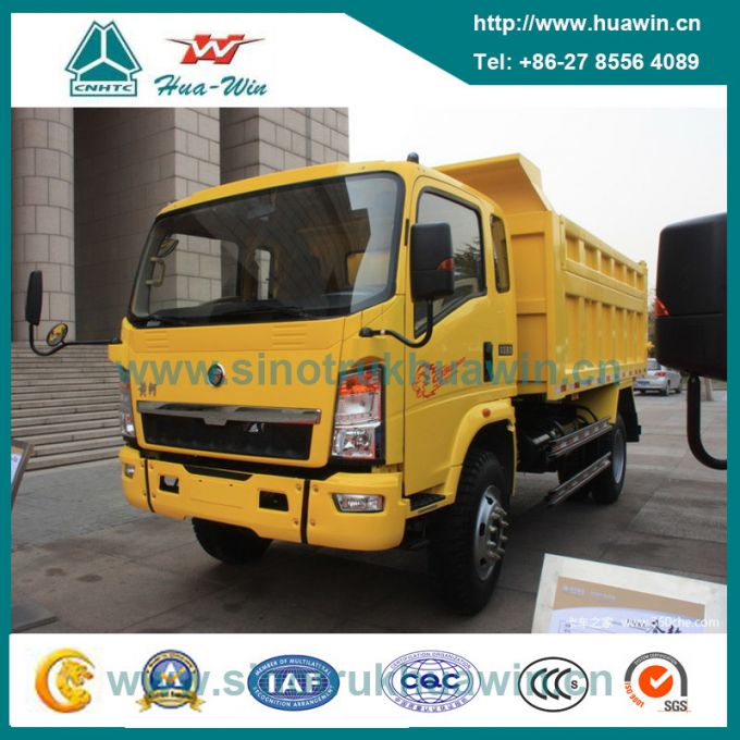 Sinotruk New Huanghe 4X2 Tipper Dump Truck 8 Ton 