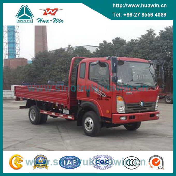 Cdw 90HP Euro 2 Emission 7 Ton Light Duty Lorry Cargo Truck 