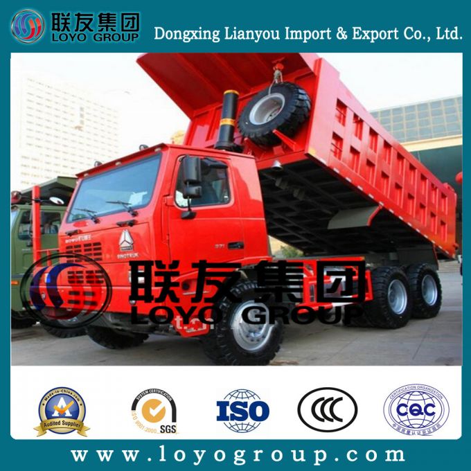 Sino HOWO 371HP Coal Mining Dump Truck Hot Sale in Thailand 