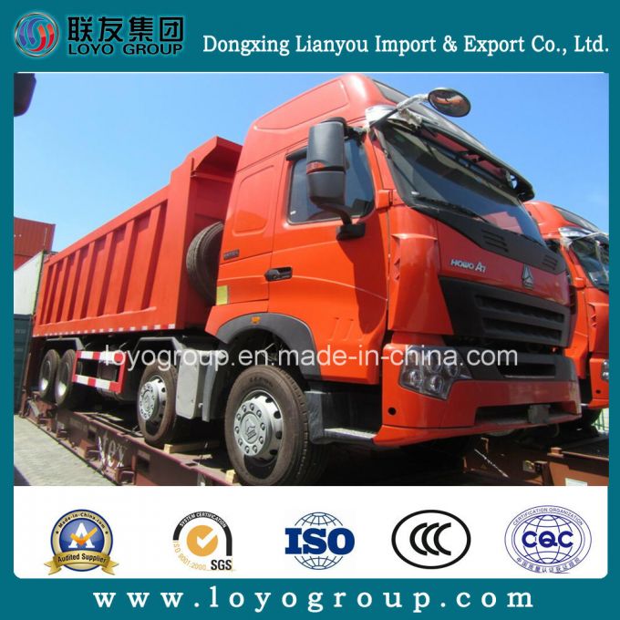 Sinotruk HOWO A7 8*4 12 Wheel Dump Truck for Sale 