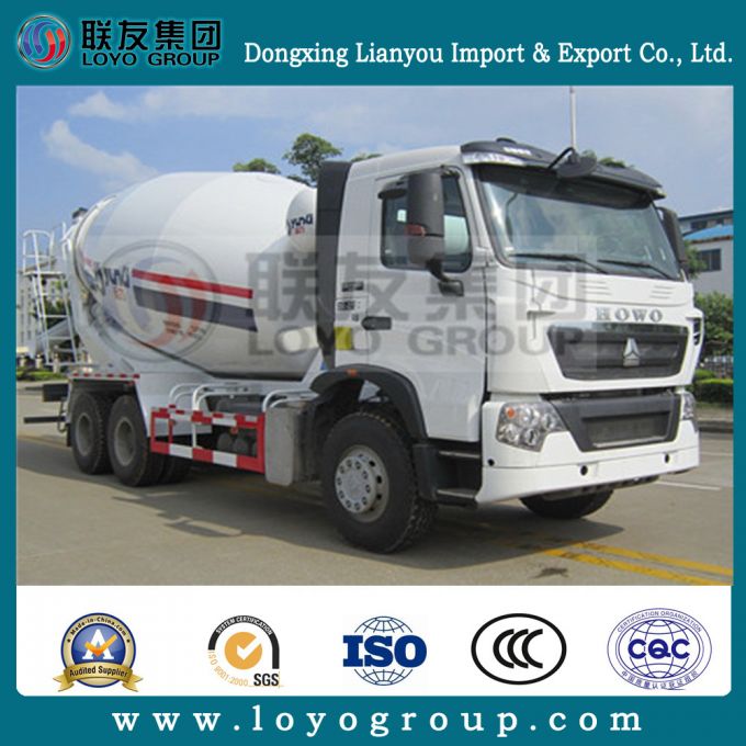 Promote Sale Sinotruk HOWO T7h 390HP 6X4 Mixer Truck 