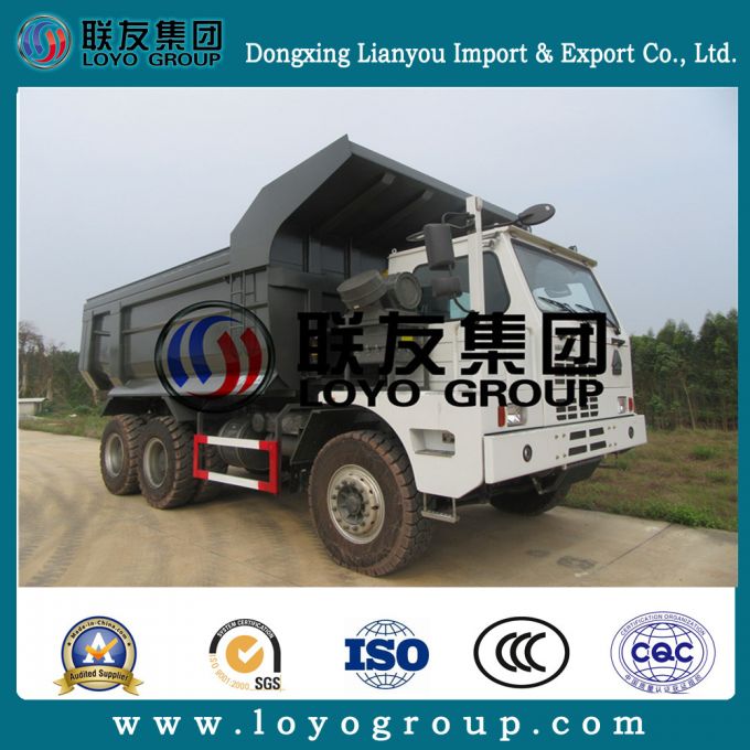 HOWO Heavy Duty Kind Mining Dumper Truck with 70ton 