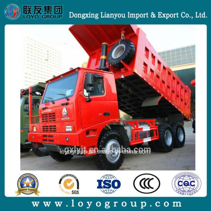 Sinotruk HOWO 6X4 Mining Dump Truck Mining King for Sale 