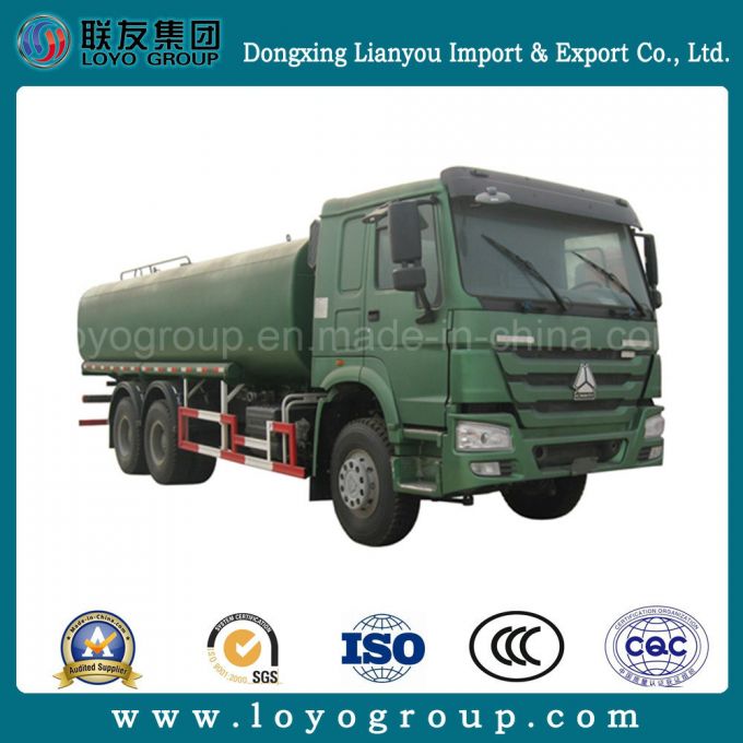 Sinotruk HOWO 6X4 20000 Liter Water Tank Sprinkle Truck 