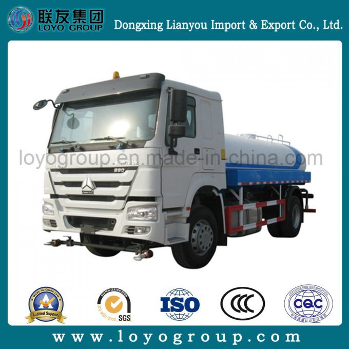 Sinotruk HOWO 6X4 Water Truck with 12000L Water Tank Truck 