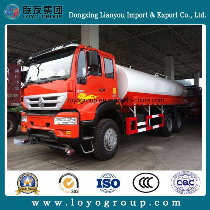 Sinotruk HOWO 6X4 Water Tanker Truck 