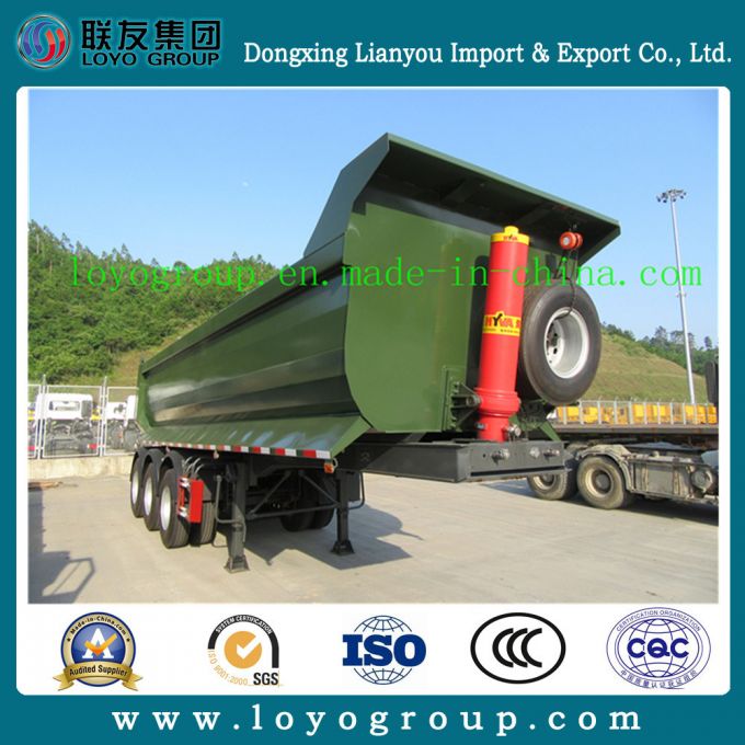 Hot Sale New Design Semi Trailer with Front Lifting 