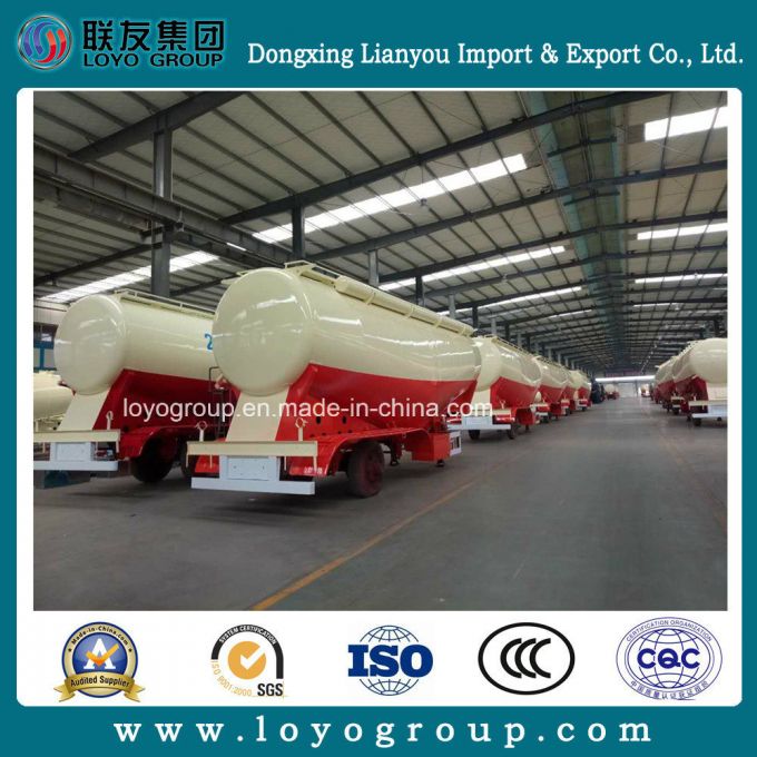 Hot Sale V Shape Bulk Cement Tanker Semi Trailer 