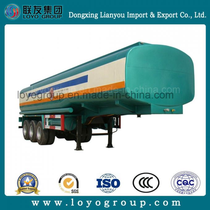 3 Axles Fuel Tank Trailer 45000L Oil Tank Trailer 