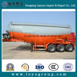 China 3 Axles 45m3 Bulk Cement Tank Semi Trailer for Sale