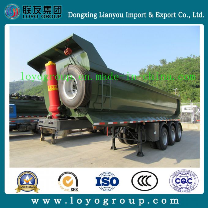 Factory Supply 65 Ton Tipper Semi Trailer for Sale 