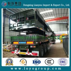 Side Wall Semi Truck Fence Cargo Trailer for Sale