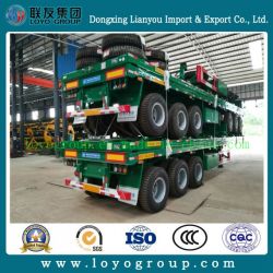 Sinotruk Flat Bed Semi Trailer for Container Transportation