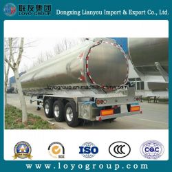 3 Axle Aluminum Alloy Fuel Tank Semi Trailer Oil Tank Semi Trailer