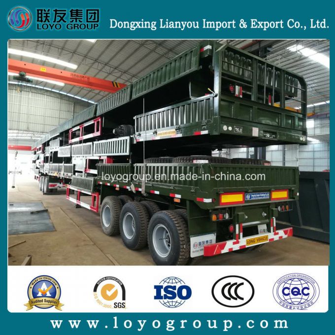 3 Axles Cargo Semi Trailer 