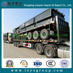 3 Axle Side Wall Cargo Semi Trailer for Logistics Company