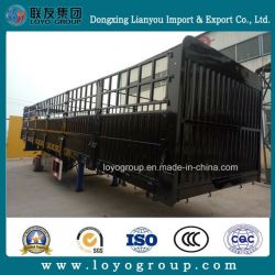 China Cargo Transport Stake Semi Trailer