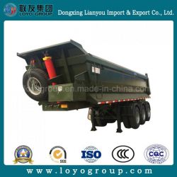 3 Axles 40t U Shape Dump Truck Semi Trailer