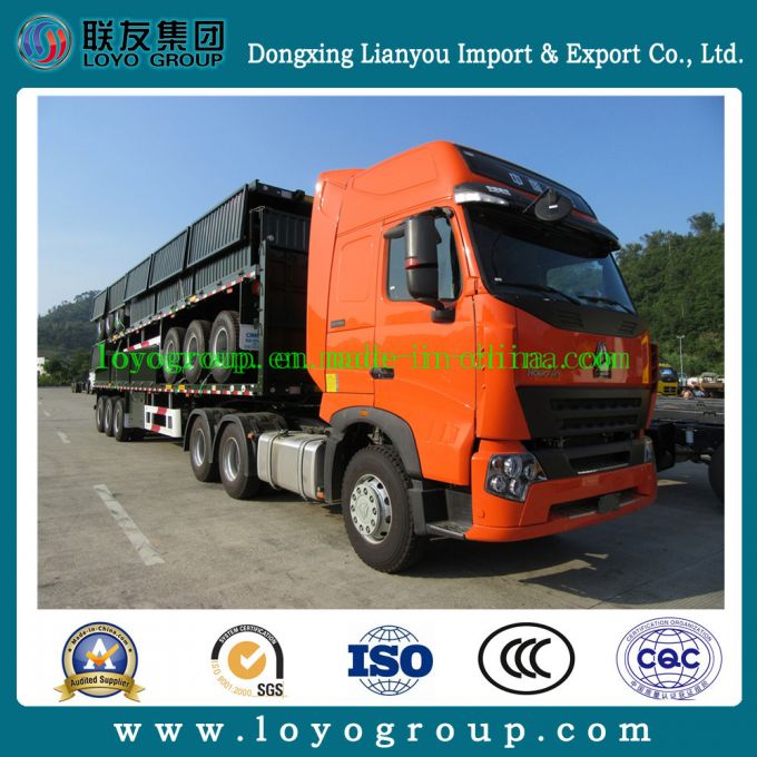 Container Cargo Transport Stake Semi Trailer for Sale 