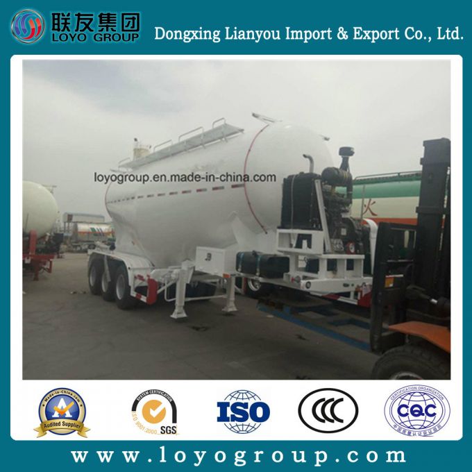 Hot Sale 3axle Bulk Cement Tanker Semi Trailer 