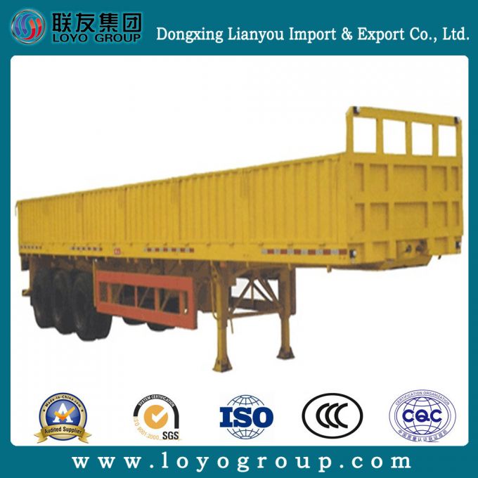 Hot Sale Container Cargo Transport Stake Semi Trailer 