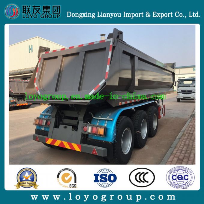 3 Axle Cargo Transport Semi Trailer for Sale 